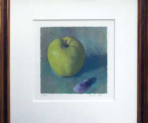 Green Apple with Purple Shell